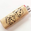 Dice Lighter Case Holder Sleeve Cover Fits Bic Lighters