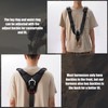 SOB Climbing Harness Shoulder Harness, Adjustable Shoulder Harness with Carabiner,