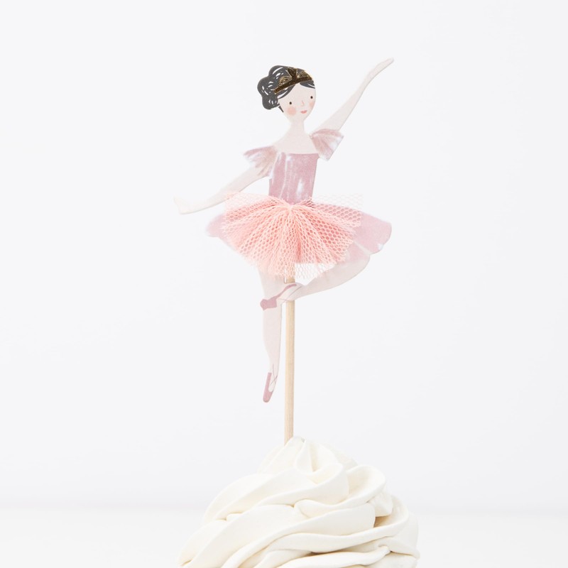 Meri Meri Ballerina Cupcake Kit (Pack of 24)