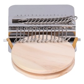 Small Loom Speedweve Weaving Tool, Mini Darning Machine, Portable Darning Loom, Knitting Machines, Weaving Tool for Household (14 Hooks)