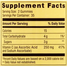 Vitamin C Gummies for Adults - Immune Support - 250 mg (70 ct) from Spring Valley+Better Guide Vitamins & Supplements