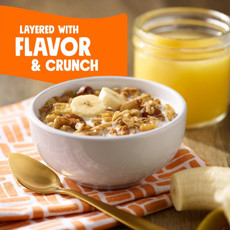 Bear Naked Granola Cereal, Whole Grain Granola, Breakfast Snacks, Banana