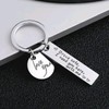 Drive Safe Need You Here With Me Love You Keychain