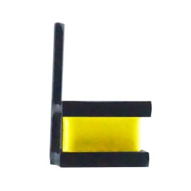 Master Magnetics 18” Heavy-Duty Magnetic Tool Holder - Easy-Install, 20 lb per inch Pull Force, Black Powder Coat with Yellow Stripe, AM4PLC