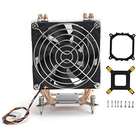 Accesorio de computadora Disipador de calor Ventilador Refrigerador de CPU para LGA2011 1366 1150 1151 1155 1156 Suministros de computadora