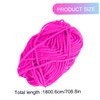 KONTONTY 12Pcs Handmade DIY Knitting Woolen Yarn Soft Durable Craft