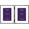 Hampton Frames MADRID Narrow Profile Photo Frame Matt Black Hinged