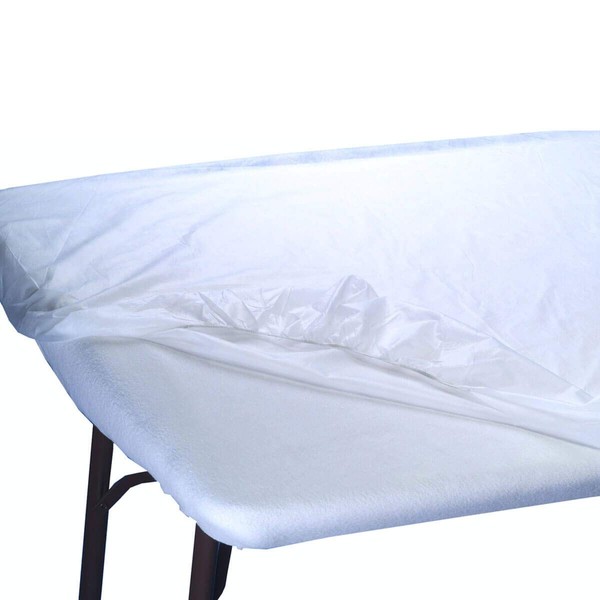 APPEARUS Disposable Water Resistant Fitted Massage Table Sheet Bed Covers 76"x36"x6" (BD1203x10 (Water Resistant Sheets))