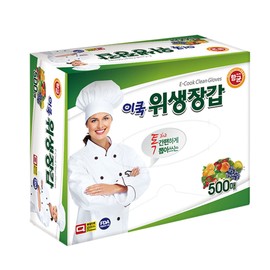 Ecook disposable sanitary gloves 500 sheets x 3 packs / 이쿡 일회용 위생장갑 500매x3팩
