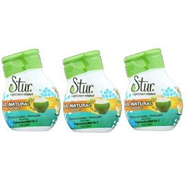 Water Enhancer with Vitamin C and Antioxidants. Three pack of 1.62 oz flavor (Coconut Pineapple)