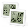 LOFICOPER Digital Thermometer Hygrometer, Mini Temperature and Humidity Meter with