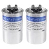 2 Pack 45+5 uF ±6% 45/5 MFD 370/440 VAC CBB65