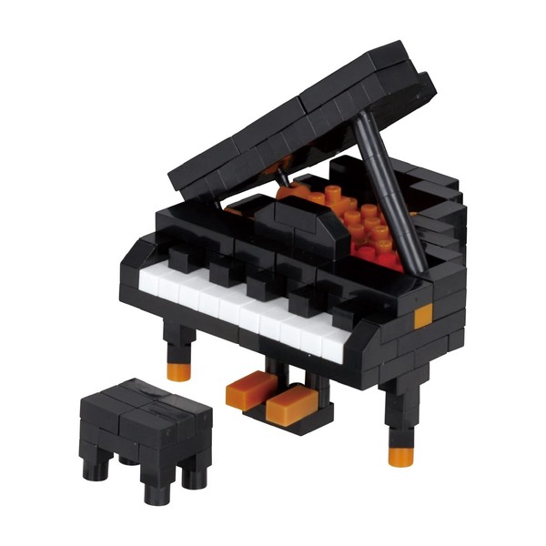 nanoblock - Grand Piano [Instruments], Nanoblock Collection Series Building Kit