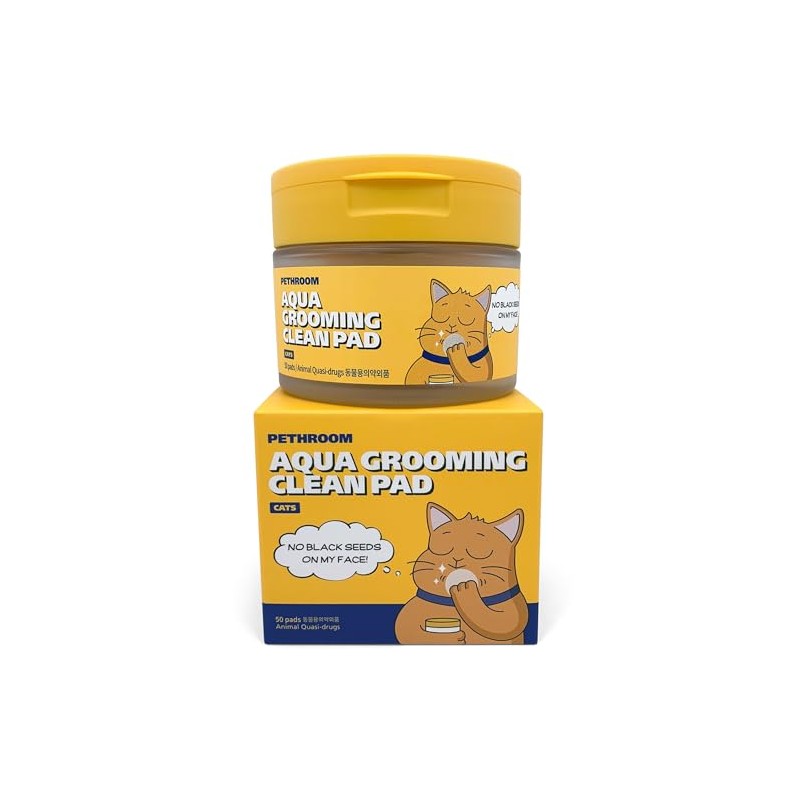 Pethroom Cat Pimple Pad, Moisturizing Essence Blend, Skin Regeneration, Dissolves