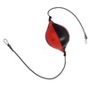 Double End Punching Ball with Adjustable Cord Inflator PU Leather