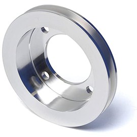 Crankshaft Pulley Compatible with Small Block Ford, 289, 302, 351W V-Belt, Short Water Pump