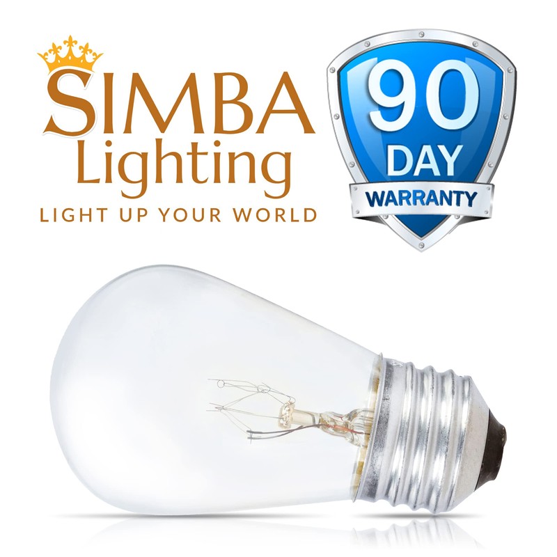 Simba Lighting String Light Outdoor S14 Replacement Bulb 11W E26