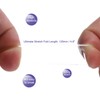 sourcing map 1000 Pack Rubber Band Stretchable Rubber Elastic Band