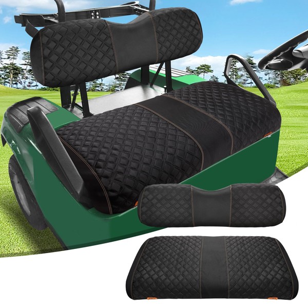 Roykaw 1680D Oxford Cloth Golf Cart Seat Covers Universal Compatible