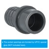 PATIKIL UPVC Reducer Pipe Fitting 32mm OD 30mm Barbed, Straight