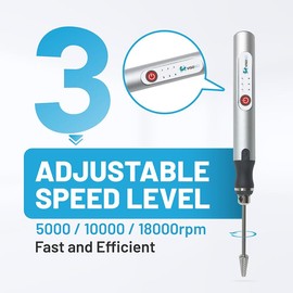 VISOSCI Handheld Homogenizer with 3 Speed Levels 5000/10000/18000rpm, Handheld Tissue Grinder Capacity 2ml,Grinding Micro Tissue for homogenization