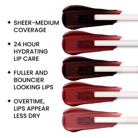 Unusual Beauty Natural Lip Gloss Moisturizing Lip Stain Plumping ， Lip Gloss Waterproof Long Lasting Beauty Makeup Non-Sticky Ultra-Shine Lip Glaze