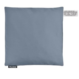 Cherry Stone Square 23cm Heat Pack - (Premium Cotton Fabric - Gothic Blue with Lavender)