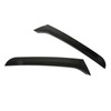 2 Pcs Rear Window Spoiler Glossy Black Left Right Side