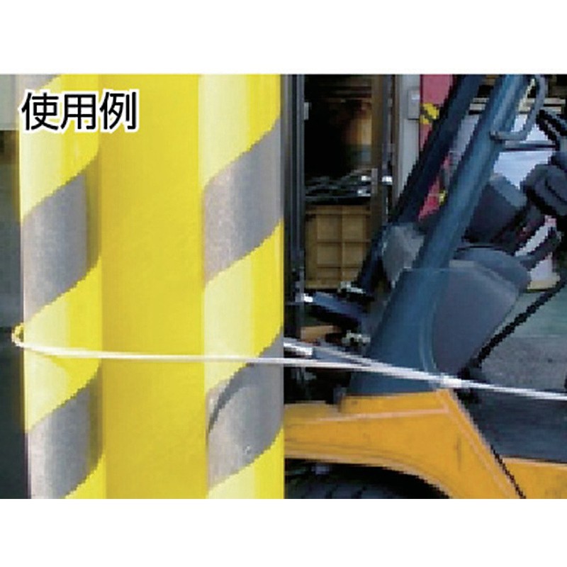 TRUSCO (TRUSCO) Electroplated Wire Rope Silver Φ4mm×10m Used when corrosion