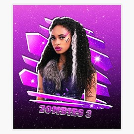 Magnet Zombies 3 - Willa Super Purple Power Chandler Magnetic Vinyl Sticker 5"