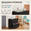 SMUG 2 Drawer Dresser Nightstand Pack Of 2 Bedroom Storage