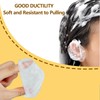 Geebymol 200 Pack Disposable Ear Protectors Clear Ear Covers for