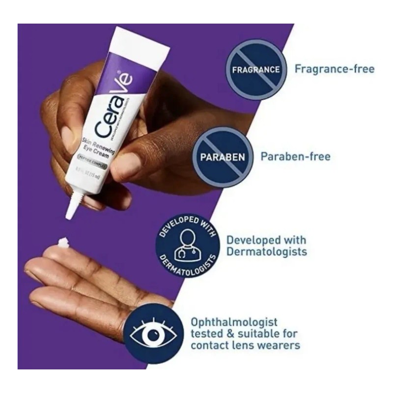 Crema Contorno Ojos Cerave Skin Renewing 15ml
