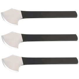 SAFIGLE 3 Sets Lightweight Handheld Foot Trimmer Tool for Dead Skin Removal Ergonomic Foot File and Callus Remover Exfoliating Pedicure Kit for Home Use