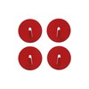 Three by Three Spot On! Mini Magnet Hook, Red