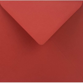Netuno Sirio Colour Lampone Red Envelopes Square 153 x 153 mm 115 g Pack of 25 Elegant Red Envelopes Elegant Red Envelope