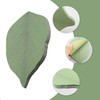 Luckious 100 Sheets Sticky Notes - Green Leaf-Shaped Self Stick