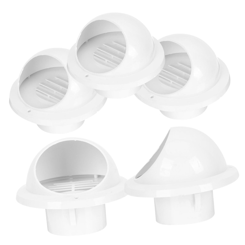 WOONEKY Metal Protective Cover for Vent Round Exhaust Cover Rainproof
