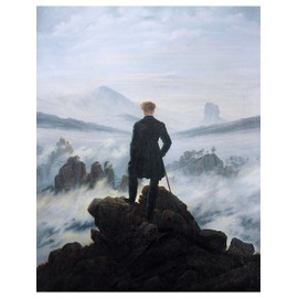 The Wanderer Above The sea of Fog by Caspar David Friedrich