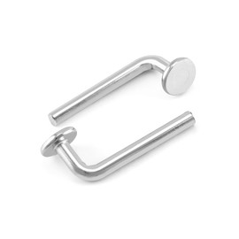 QWORK Pallet Rack Drop Pin, 50 Pcs M7x55mm Accessory Shelving System, Heavy Duty J Bolt Safety Universal Pins, Cross Beam Locker Drop Pin for Warehouse, Home