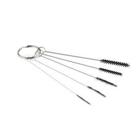 SE Brush Cleaning Sets Nlylon Bristles Varying Sizes for Versatile Tasks Spray and Paint Guns, Barrels, and Other Tools (TC01N)