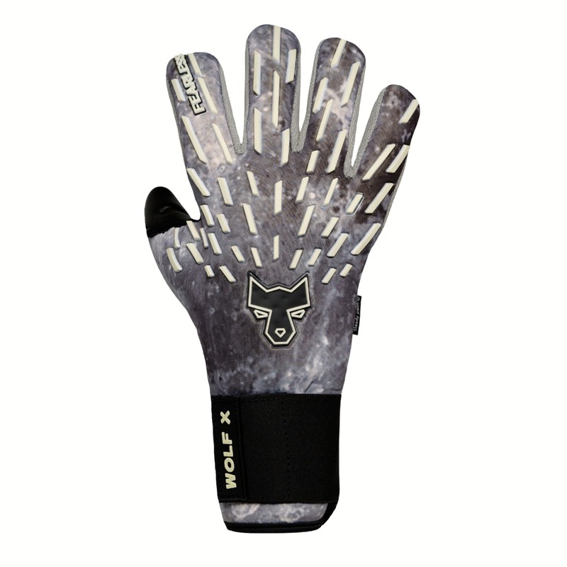 FEARLESS GOALKEEPERS Wolf X Space Gloves - Breathable Goalkeeper Gloves,