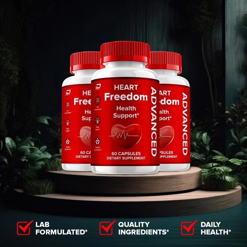 Heart Freedom (3 Pack) Heart Freedom Capsules – HeartFreedom All