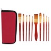 10Pcs/Set Watch Oil Cleaning Brush Small Parts Watch Repair Maintenance
