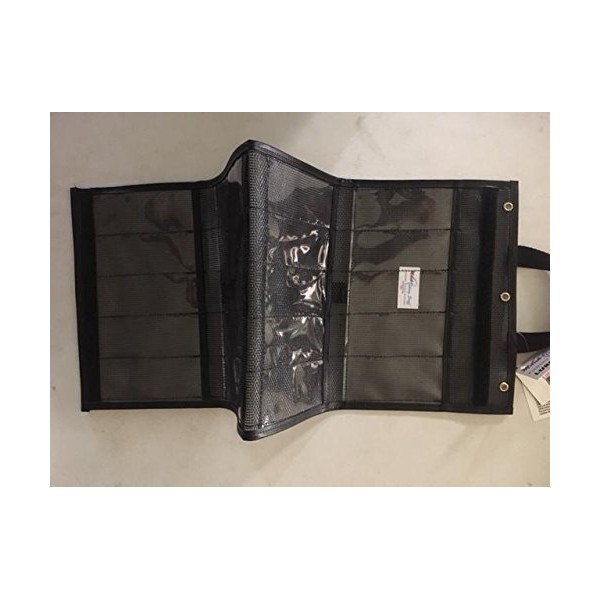 Lure Safe #39vm 20-2 1/4”x 6” Pocket Kokanee Dodger Sleeve. (Black)