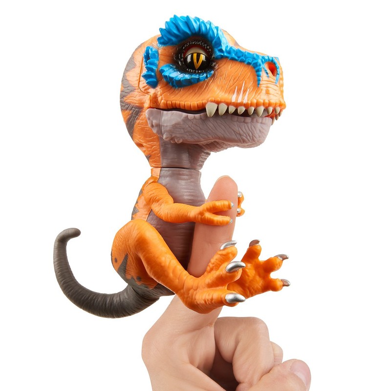Untamed T-Rex by Fingerlings – Scratch (Orange) - Interactive Collectible