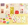 Kakukay FWP10001-S Fuwari Iyo Washi Pochi Bag, Cat, Pack of