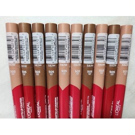 L'Oreal Paris Lot Of 10-, LOreal Paris Infallible Matte Lip Crayon #505 - Little Chili.