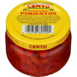 Cento Pimento Sliced 4 OZ Pack Of 12