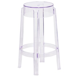 Flash Furniture Laney 25.75'' High Transparent Counter Height Stool